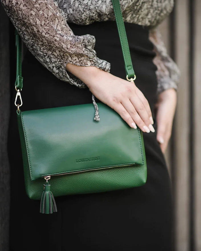 Jane Crossbody Bag - Forest Green