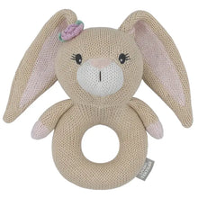 Load image into Gallery viewer, Amelia the Bunny Knitted Rattle