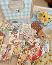 Load image into Gallery viewer, Vintage Easter Wooden Memory Game
