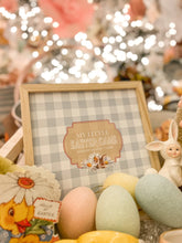 Load image into Gallery viewer, Vintage Easter Wooden Memory Game