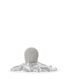 Ollie Octopus Rattle-Grey