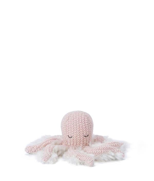 Ollie Octopus Rattle-Pink