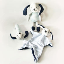 Load image into Gallery viewer, Puppy Blue Rattle 18cm