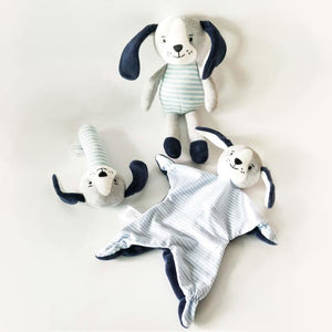 Puppy Blue Rattle 18cm