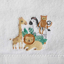 Load image into Gallery viewer, Safari Bath Towel &amp; Face Washer