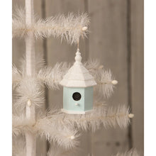 Load image into Gallery viewer, Bird House Ornaments - Set of 3