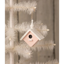 Load image into Gallery viewer, Bird House Ornaments - Set of 3